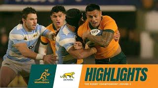 Wallabies v Argentina Highlights | Round 3 | TRC 2024