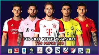 PES 2017 T99 Patch V14 + Mod Season 2023 - 2024 | Review & Tutorial