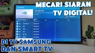 Cara Setting Siaran TV Digital Tv Samsung & Smart TV