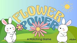 FLOWER POWER | Spring Visual Perception Matching Game for Kids | Brain Break