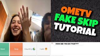 Fake Skip OmeTV Tutorial | How to Fake Skip 2024 