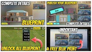 Blueprint Complete Tutorial Pubg Home // How To Use Blueprint Option In Pubg Home / Blueprint pubg