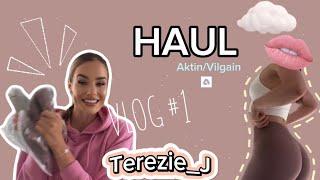 HAUL - Aktin a Vilgain, nové oblečení = nová motivace !! | Terezie_j