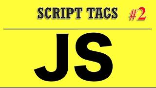 Javascript Tutorial for Beginners 2 - Placing Script Tags and Linking External Javascript File.