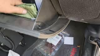 Cabin air filter removal on a 2021 Jeep JL Wrangler/ Gladiator