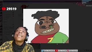 IShowSpeed Reacts To HILARIOUS FAN ART On Discord 