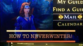 How to Neverwinter: chats, Emails, and shortcuts #1 (Ps4)