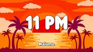 Maluma - 11 P.M (Letra/Lyrics) 