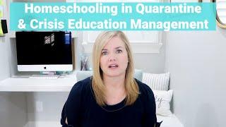 Homeschooling In Quarantine | Pandemic Homeschool | Social Isolation | Tips from a Homeschool Mom