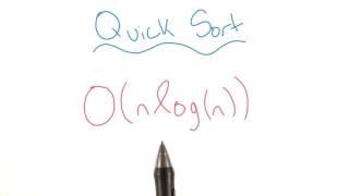 Efficiency of Quick Sort