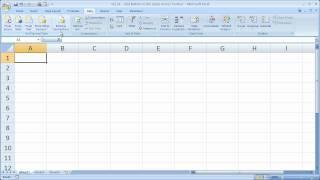 Excel Tips 24 - Quickly Add Buttons to and Customize the Quick Access Toolbar in Excel 2007