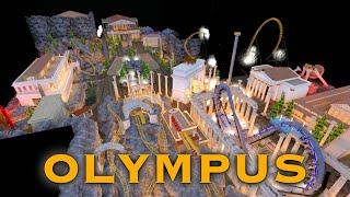 OLYMPUS | Indoor-Themenbereich mit Infinity & Spinning Coaster zur Griechischen Mythologie