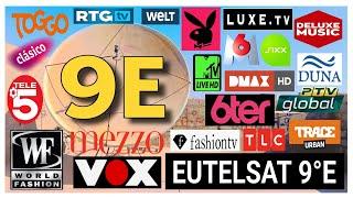 Eutelsat 9B  | Eurobird 9A  | Eutelsat 9E | Dish setting 9e | Dish Fitter 