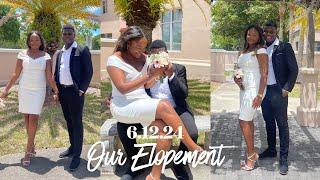 WE ELOPED! Our Courthouse Wedding Vlog ️