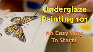 Underglaze Painting 101 - Painting Pottery!