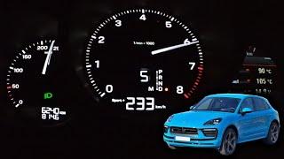 2021 Porsche Macan (facelift) | acceleration