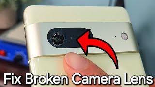 How To Replace Cracked Camera Cover Lens (Google pixel 7)