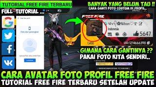 CARA GANTI FOTO PROFIL DI FREE FIRE DENGAN FOTO KITA SENDIRI