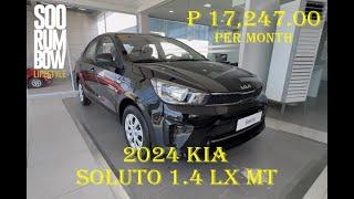 2024 Kia Soluto 1.4 LX MT Review, Downpayment & Monthly