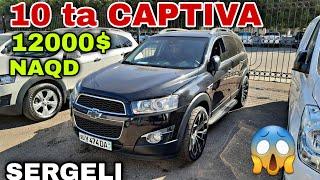 CAPTIVA NARXLARI TUSHDI!!! 12000$ IDEAL CAPTIVA #sergelimoshinabozor2021