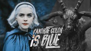 chilling adventures of sabrina | favorite color is blue