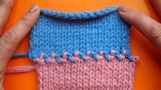 Bind off Knitting Закрытие петель на спицах 64