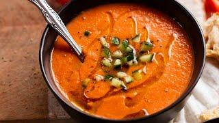 Gazpacho (Cold Spanish soup)