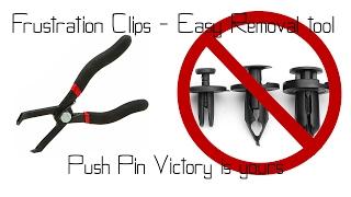 This simple trick/tool will save you so much time - push pin pliers
