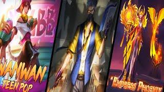 SKIN UPCOMING SOON |wanwan|x kof|fharsa|hanzo|Mobile legends:bang bang