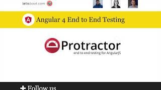 Angular 4 End to End Testing with Protractor