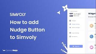 How to add a Nudge Button to Simvoly