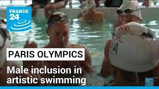 Paris Olympics: May says barriers broken with male inclusion in artistic swimming • FRANCE 24