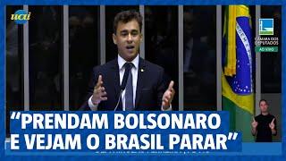 Nikolas sobre Lula: "Presidente sem povo"