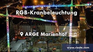 RIESTE Referenz MEGA Kran Arge Marienhof