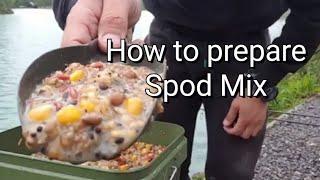how to prepare spod mix at home