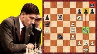 A Little Known But An Amazing Queen Sacrifice By Fischer