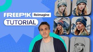 How to use Freepik Reimagine - Tutorial with Martin LeBlanc, CPO of Freepik