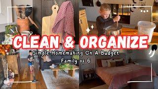 SIMPLE HOMEMAKING | Homemaking on a Budget + Low Income Homemaking + Slow Living + Clean & Organize