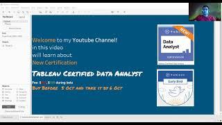 Tableau Certification   Certified Data Analyst