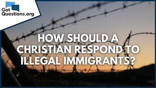 How should a Christian respond to illegal immigrants? | GotQuestions.org