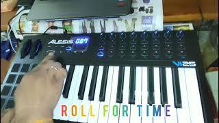 Alesis VI series Keyboard Controller Drum Roll Guide Tutorial 1 | VI25 |TEMPO | ROLL adjustment