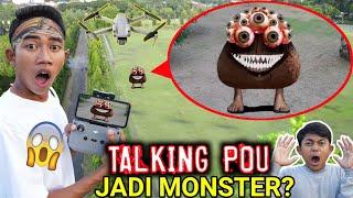 DRONE MENANGKAP NAMPAK TALKING POU KELUAR DARI GAME?! | Drama Parodi | Mikael TubeHD