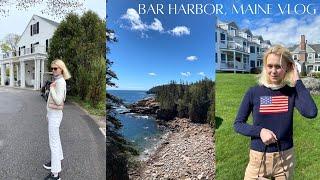 Maine Vlog | Staying at the Bar Harbor Inn + Acadia National Park