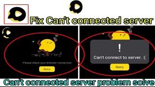 How To Fix Snack Video Can't Connected to Server Retry Problem 2022