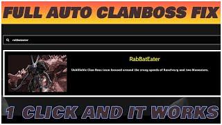 RABBATEATER COMP FULL AUTO FIX WITH 1 CLICK!! CLANBOSS TEAM