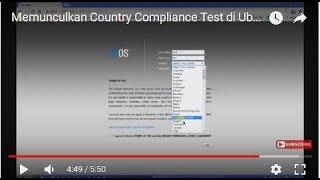 Memunculkan Country Compliance Test di Ubnt ( FULL )