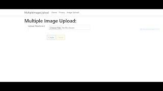 Multiple image upload using asp.net core 3.1