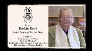 Ruskin Bond on the importance of learning English.