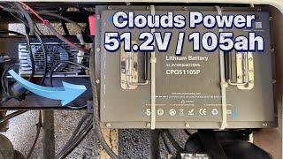 Are These Good For Your Golf Cart? - Clouds Power 51.2V LiFePO4