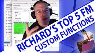 Richard Carlton’s Top Five FileMaker Custom Functions-FileMaker Training